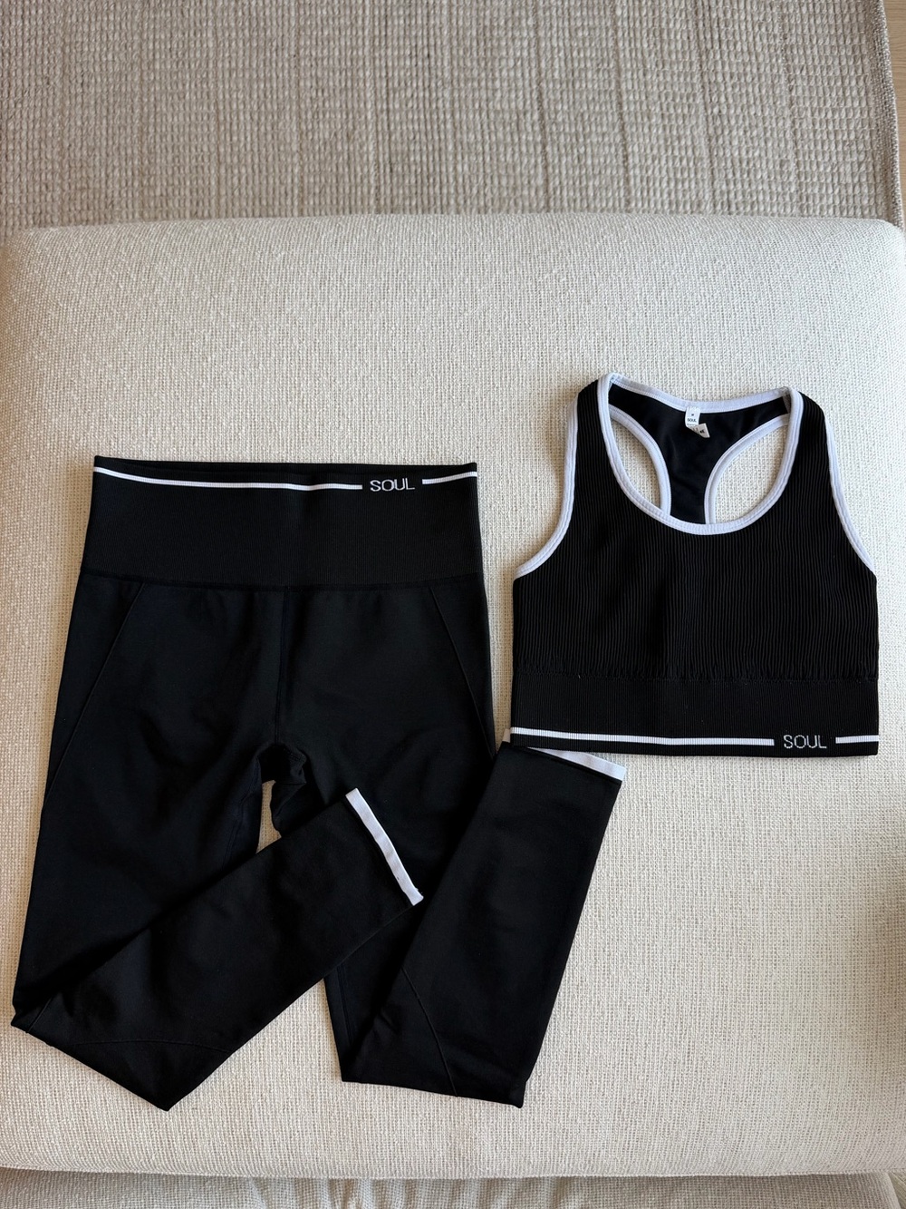 SoulCycle Sports Bra and Leggings Set